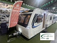 2018 Lunar Clubman SR 4 berth ISLAND BED Caravan - STOCK NO E169