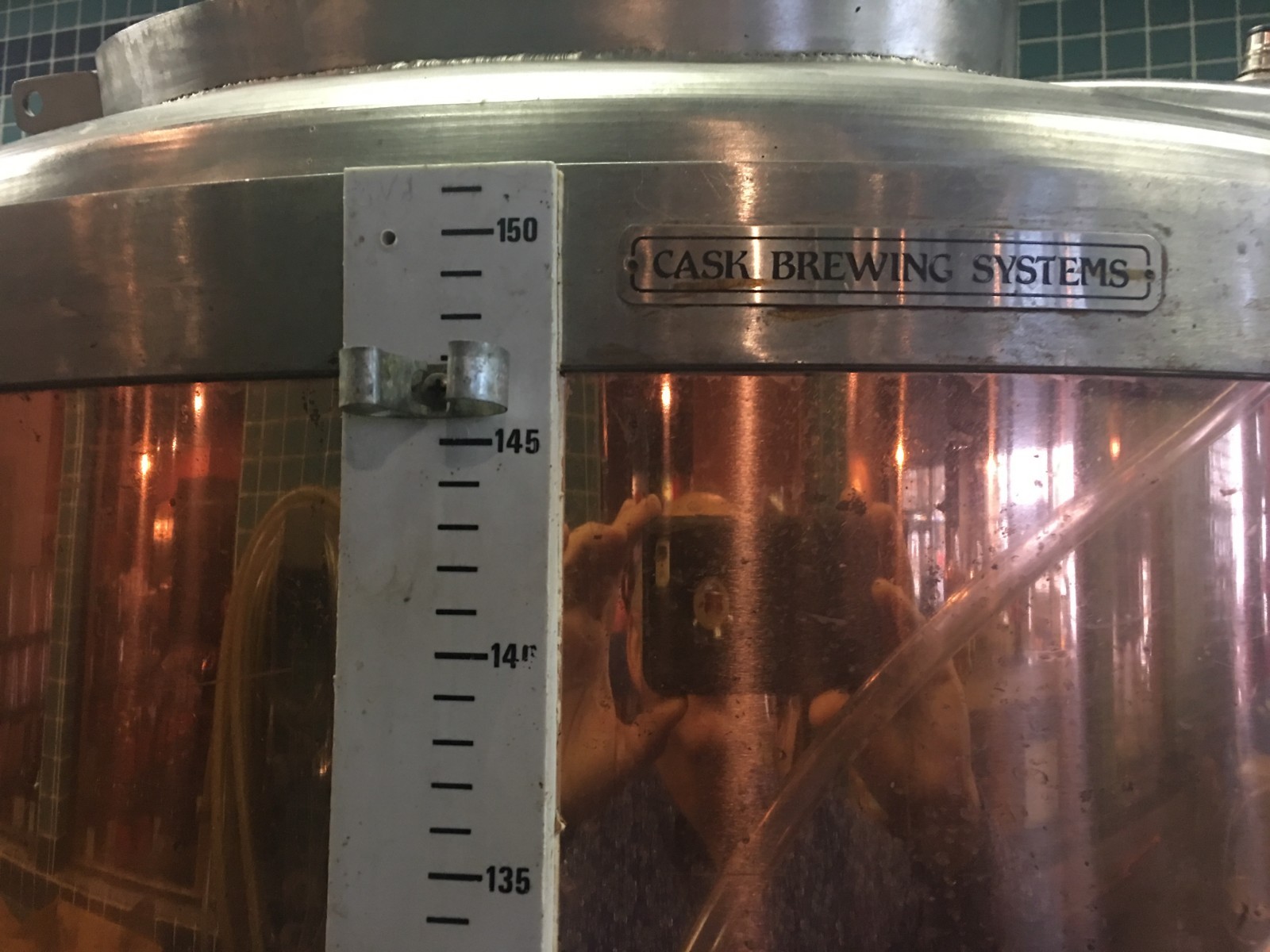 Cask 5000 Litre Brewing System with 5 Copper Tanks