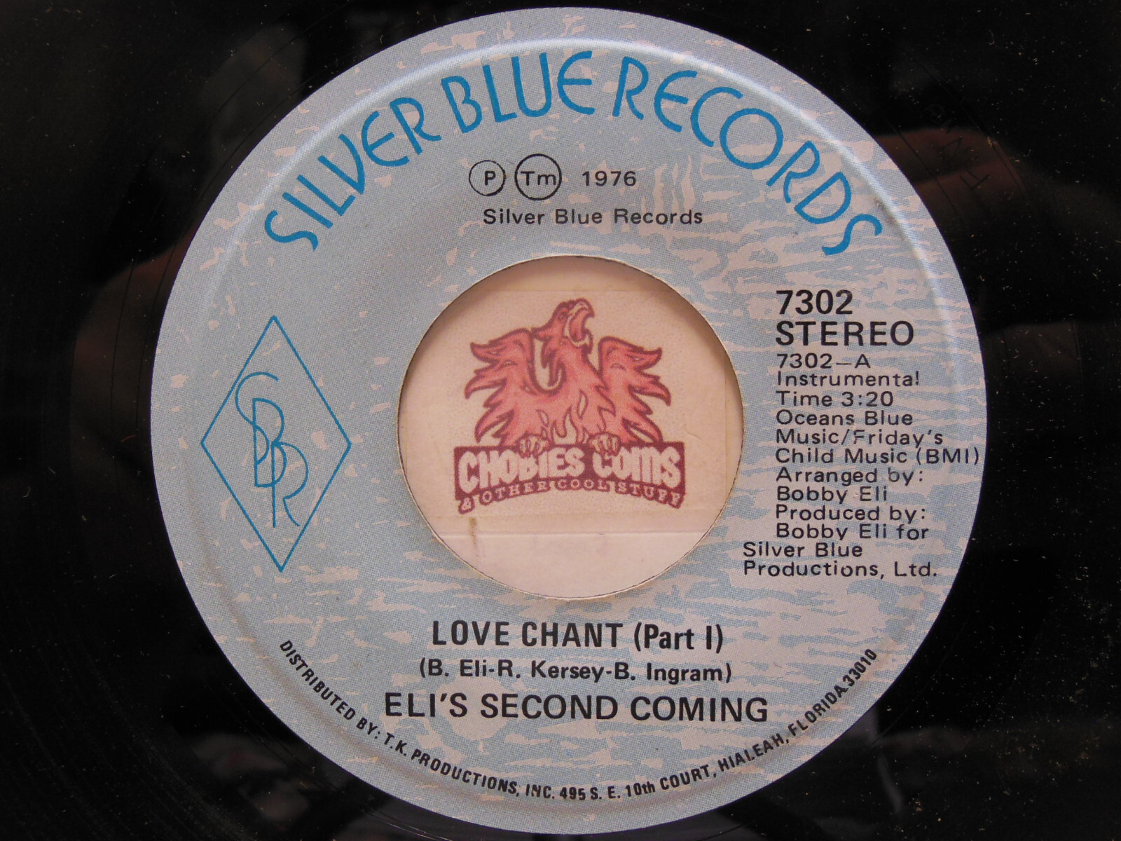 Eli's Second Coming – Love Chant / Part 2, 45 RPM VG (17G