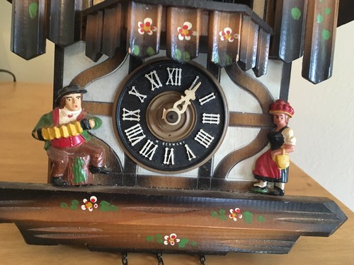 Vintage Cuckoo Clock E. Schmeckenbecher Germany, May Need Repair?