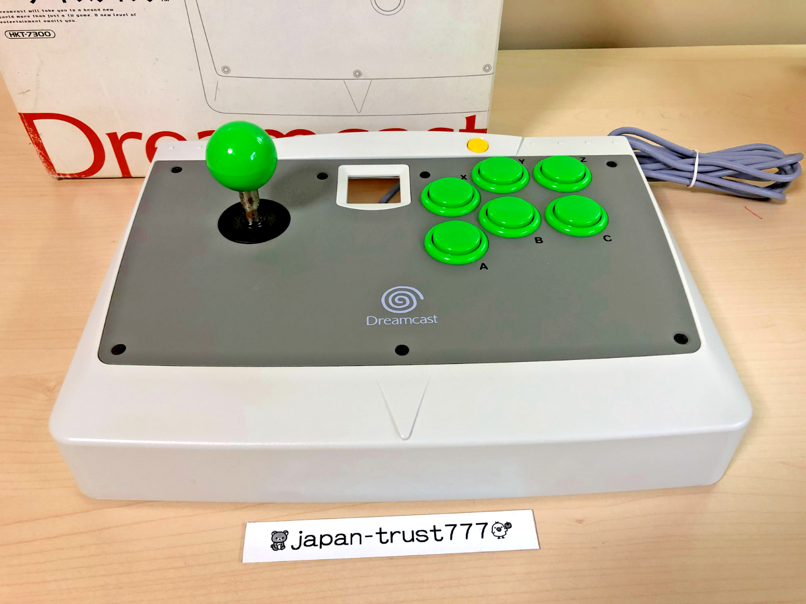 その他 SEGA Dreamcast  Arcade Stick HKT-7300 Sega Dreamcast Official Arcade Stick Fightstick Fighting