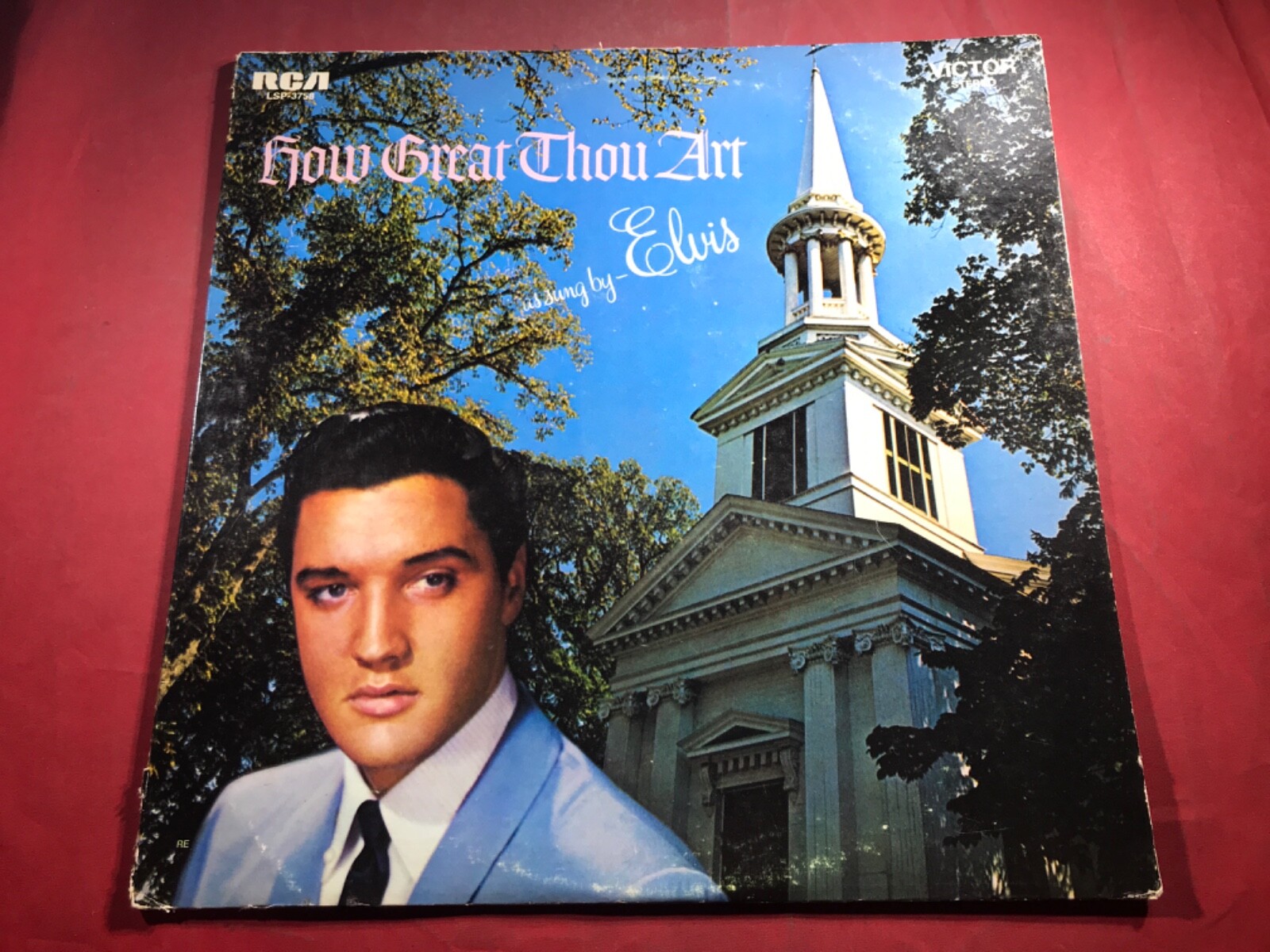 Elvis Presley How Great Thou Art LP UK英盤 Elvis Presley – How Great Thou Art – Vinyl (LP, Album), 1967