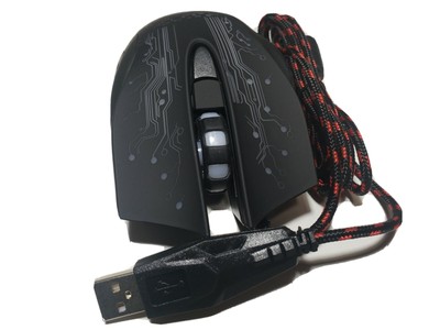 6D USB Wired Gaming Mouse 3200DPI 6 Buttons LED Optical Professional Pro...