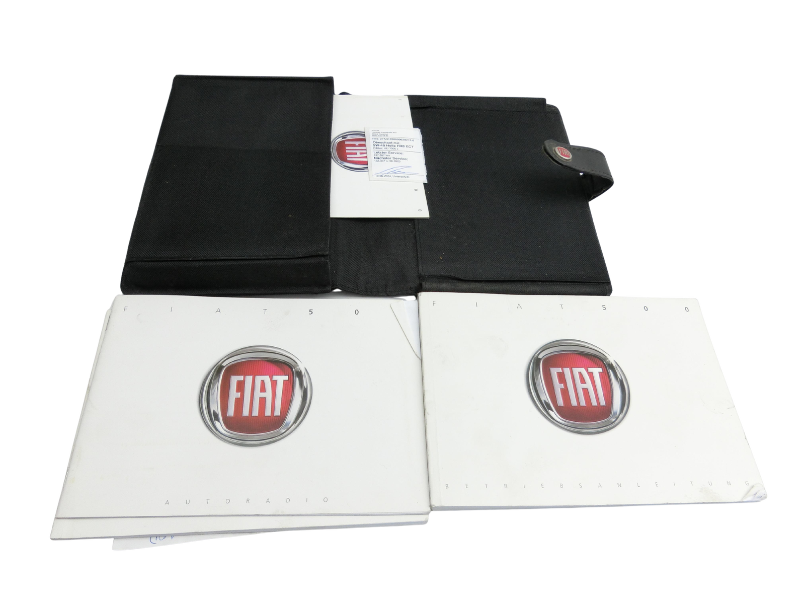 Fiat 500 312 09-15 Serviceheft Betriebsanleitung Anleitung Bordmappe  - Bild 1