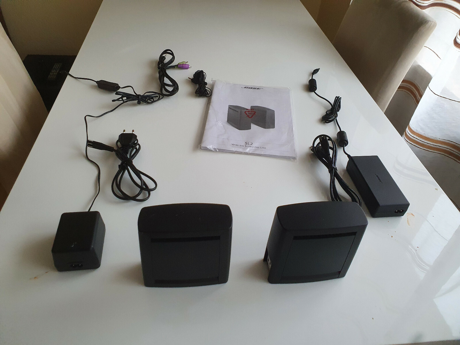 Bose SL2 wireless Lautsprecher-System Funkübertragung