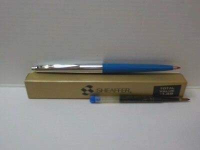 Sheaffer Ball point pen Blue made in USA w/box 
