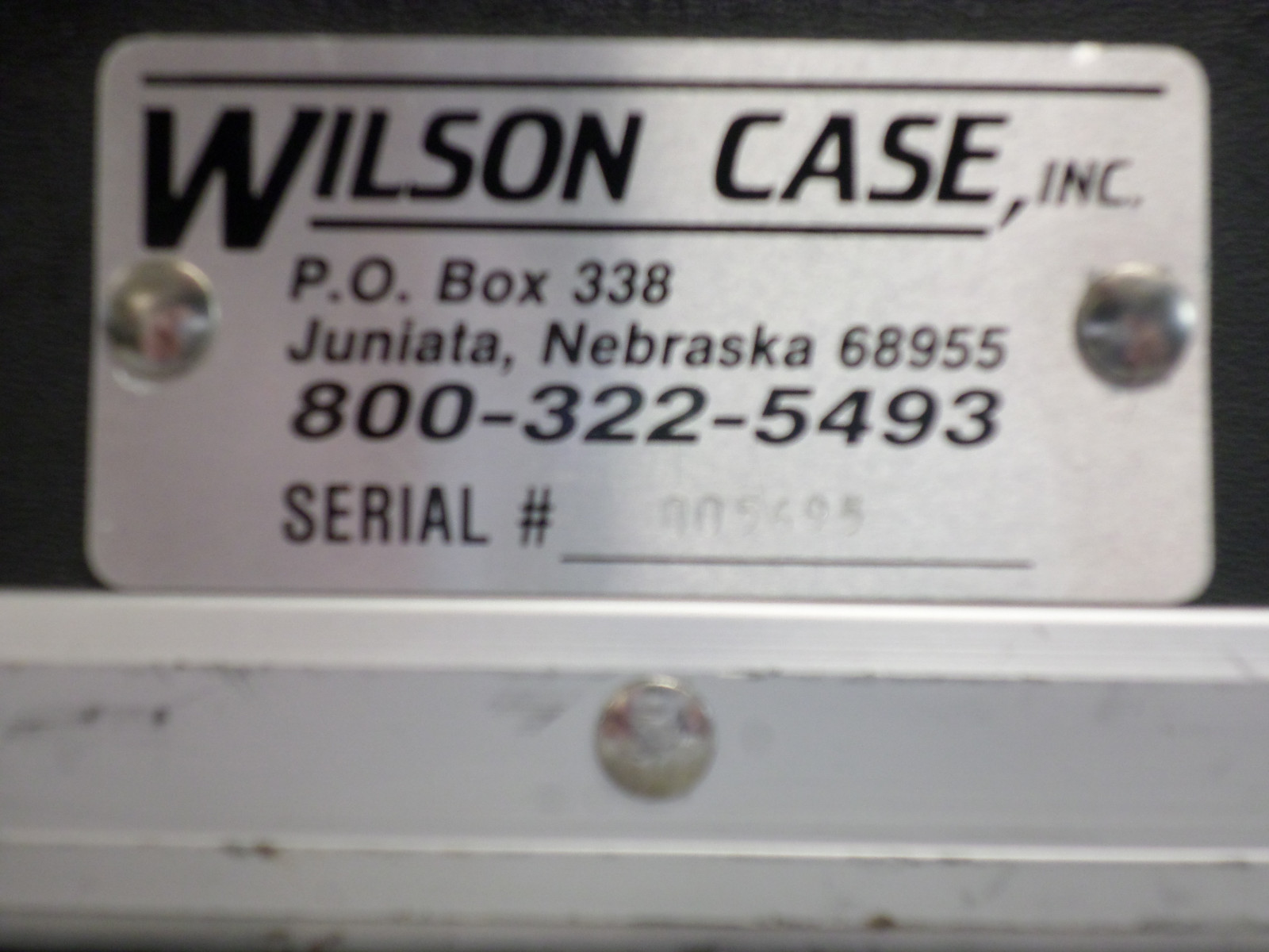 Wilson Padded Heavy Duty Shipping Case -11x11x5 Interior- Hinged Lid