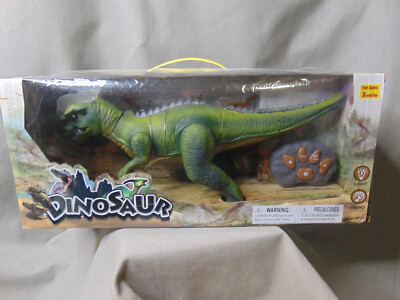 Lucky Star Import & Export R/C Dinosaur With Lights & Sounds
