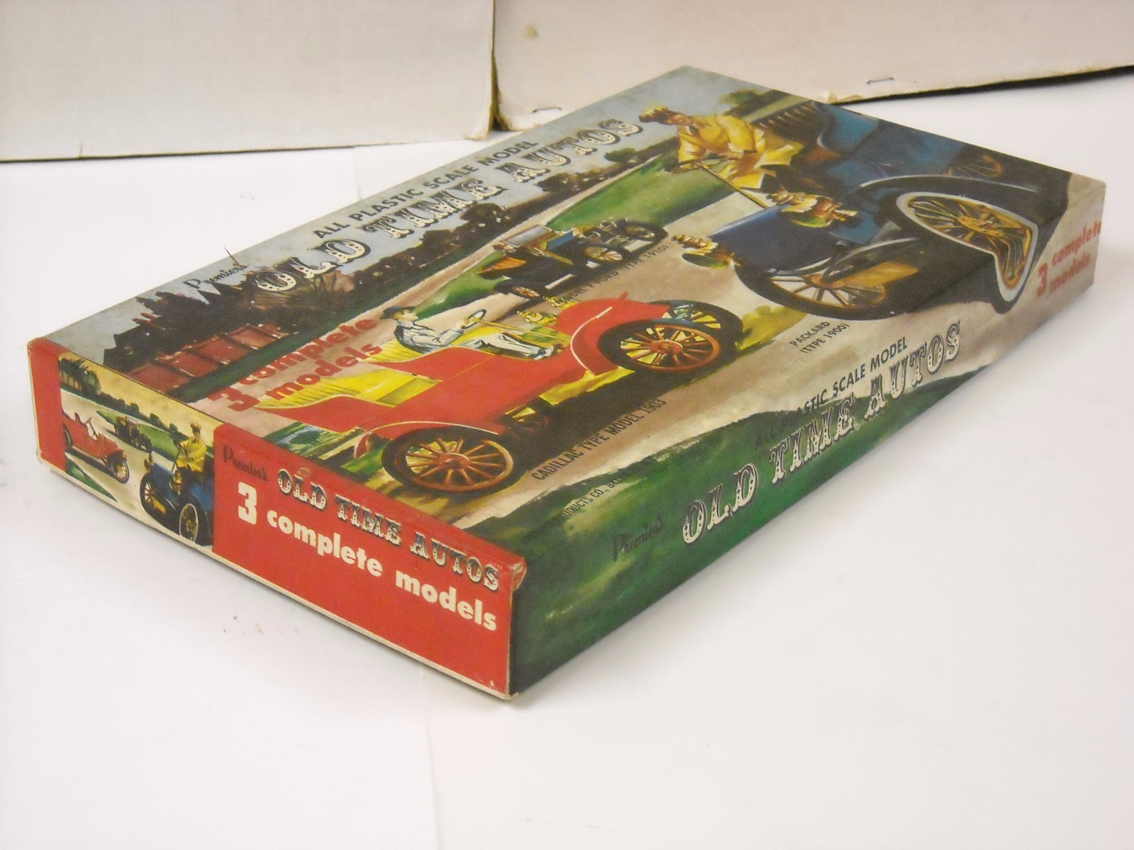 Vintage Premier's Gift Set 1903 Cadillac 1910 Ford Model T Model Kit