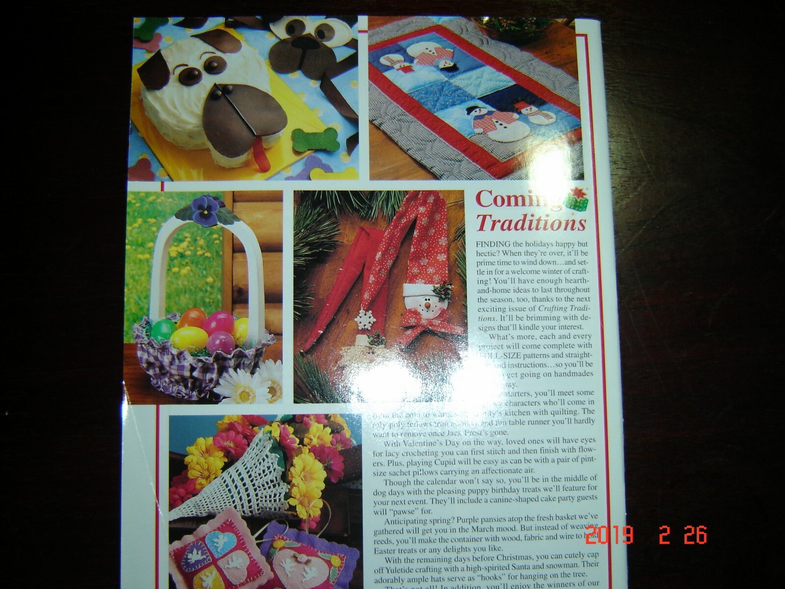 Crafting Traditions Magazine Nov/Dec 2000