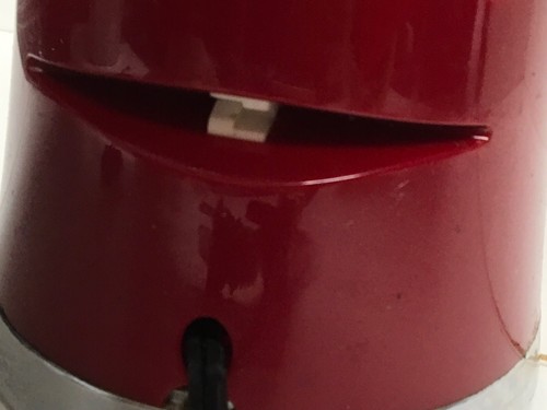 West Bend 77202 Electric Can Opener, Metallic Red Cost 150.00 W/ New; Works Perf