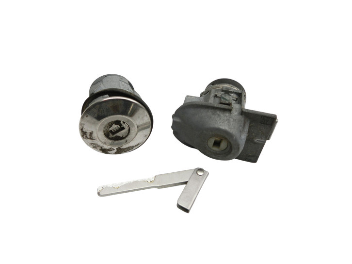 Jaguar XF X250 11-15 Schliesszylinder Links Vorne 1x Schlüssel  - Bild 1