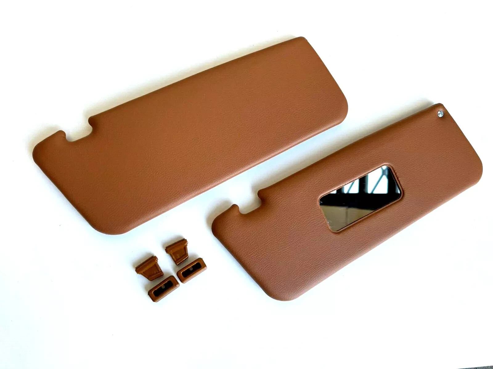 Sunvisor and Clips Set For Mercedes R107 W107 C107 Palomino 560SL 1971–1989