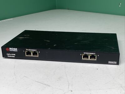 Rose Electronics CATXKVM EXTENDER Model CRV-K4V/AUD