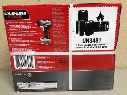 Porter-Cable 20V MAX 1.3 Ah Li-Ion BL 1/4