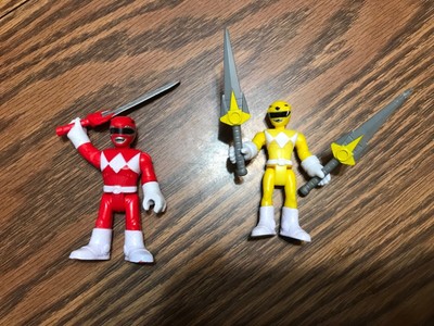 Fisher-Price Imaginext Power Rangers Action Figures - Yellow and Red