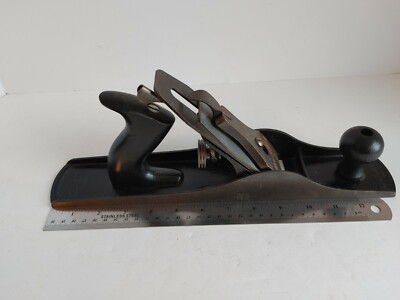 Vintage Stanley Handyman Plane H1205 14 Inch Made in USA #13968