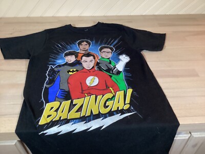 Big Bang Theory DC Comics T- Shirt, Adult Small