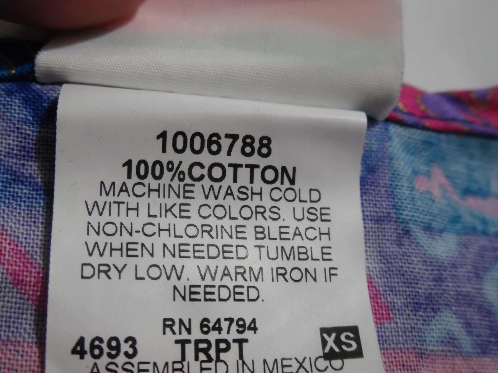 NWT! Peaches Scrub XS Top; Cherokee XS Scrub Bottoms- Set XSmall 6 8 Malibu Blue