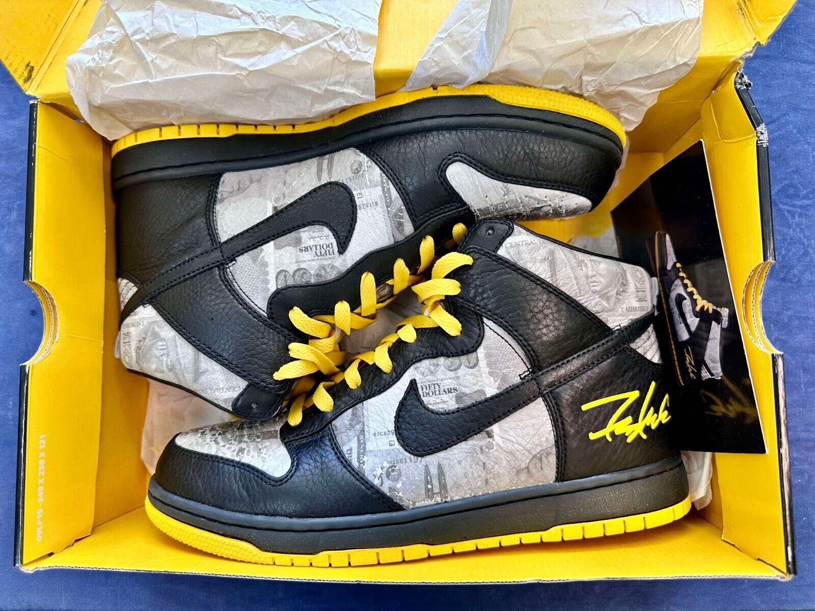 VNDS SIZE 10.5 NIKE SB DUNK HIGH SUPREME LAF FUTURA FLOM VNDS SIZE 10.5 NIKE SB DUNK HIGH SUPREME LAF FUTURA FLOM