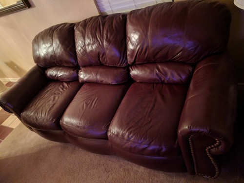 aniline leather sofa couch