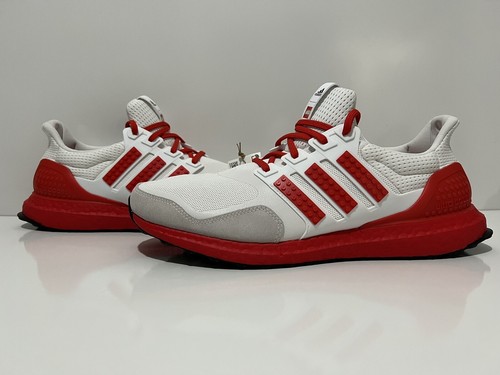 Adidas Ultraboost DNA X LEGO White/Red H67955 Sz 12 | eBay