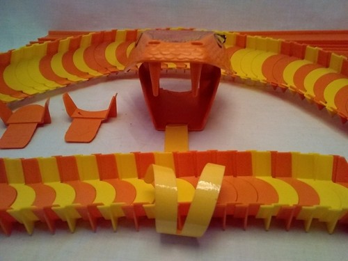 VINTAGE HOT WHEELS COBRA STUNT SET 1983 RARE INCOMPLETE