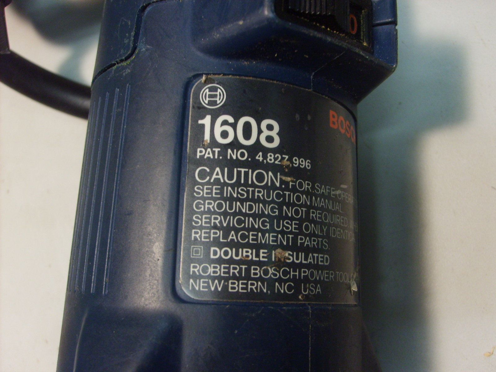 Bosch 1608 Laminate trim Router