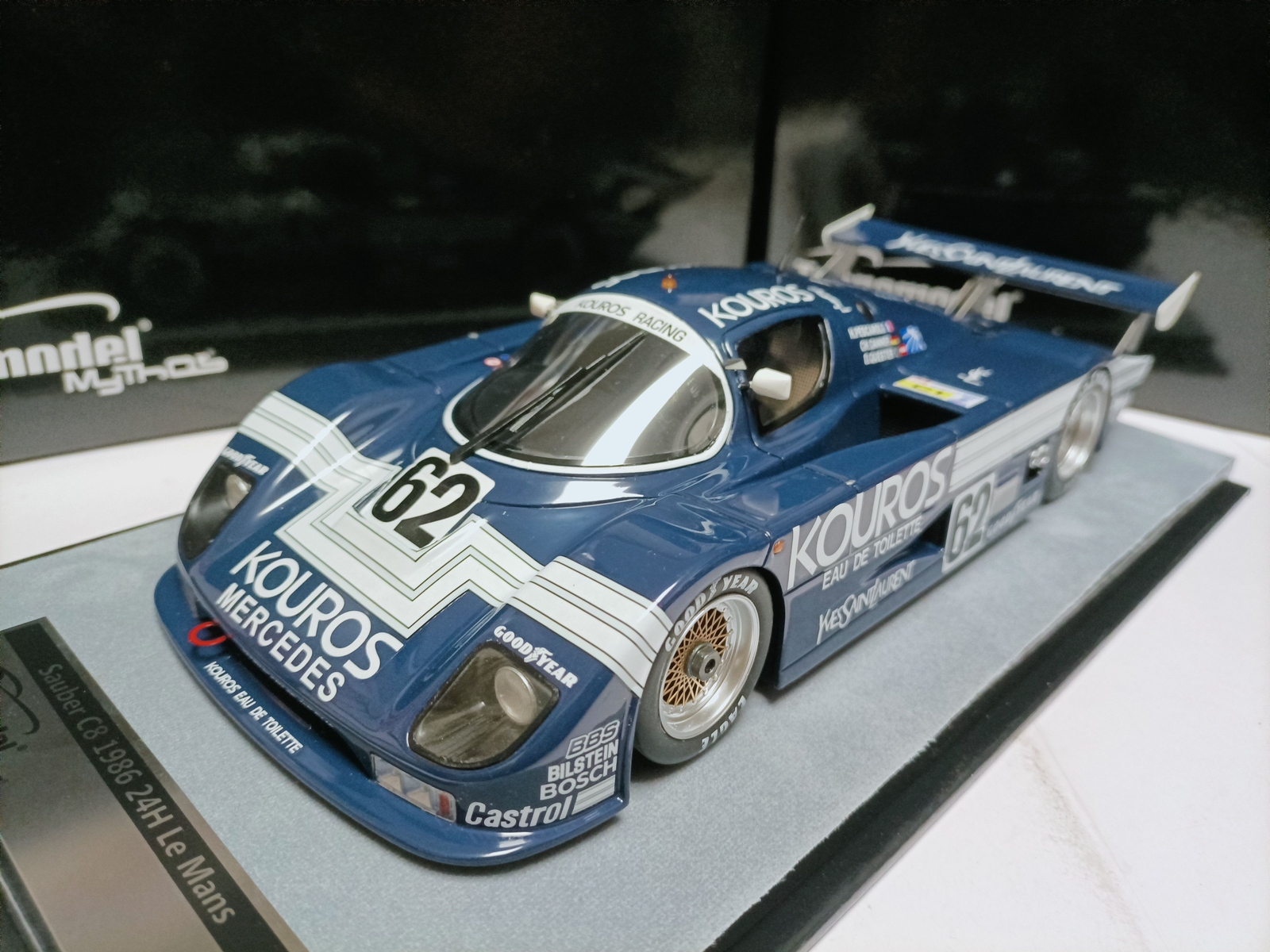 Tecnomodel 1/18 Mercedes Benz Le Mans 1986 Sauber C8 Rally Tecnomodel 1/18 Mercedes Benz Le Mans 1986 Sauber C8 Rally