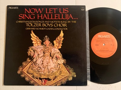 Tolzer Boys Choir Now Let Us Sing Hallelujah Christmas LP Pro Arte M-!!!!