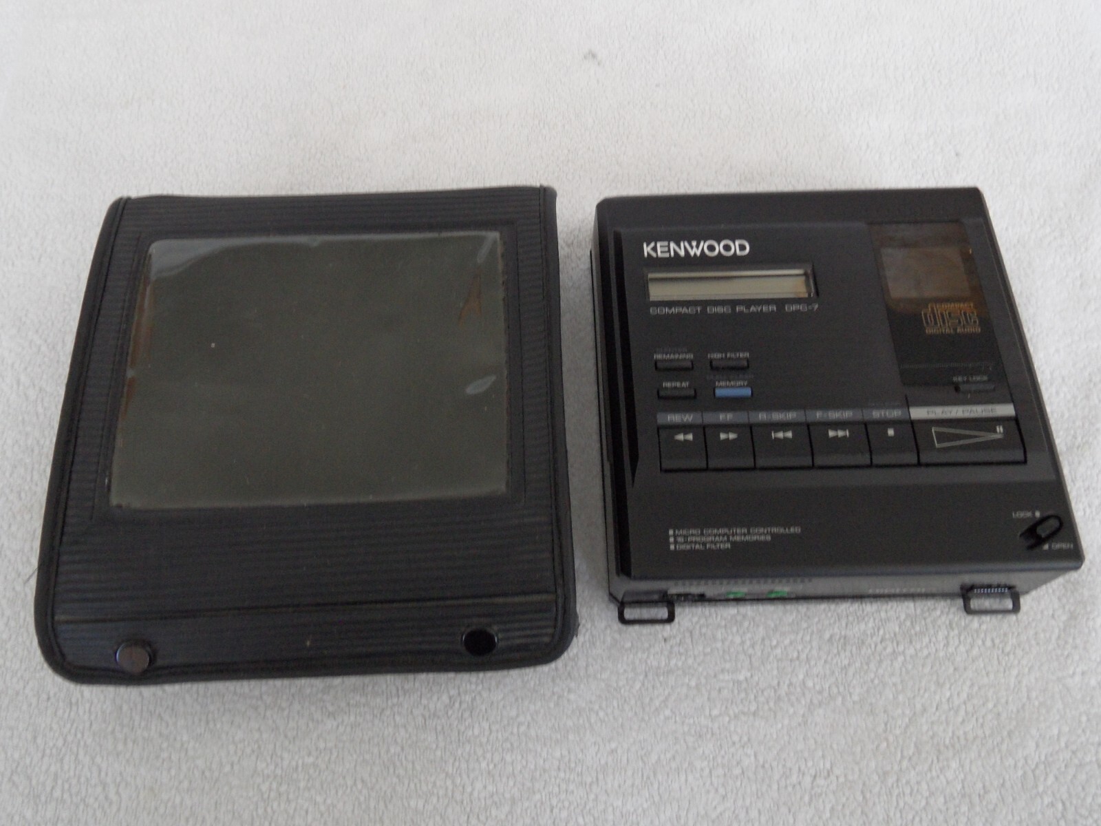 KENWOOD DPC-7 CD Player w/case -read- | eBay KENWOOD DPC-7 CD Player w/case -read- | eBay