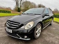 2009 MERCEDES R320L CDI SPORT 7 SEAT MPV AMG BODYKIT OBSIDIAN BLACK 7G AUTO R350