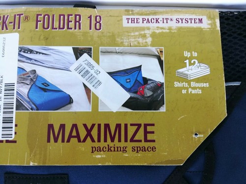 Eagle Creek Blue Garment Folder 18 Pack It System NEW Holds up to 12 items