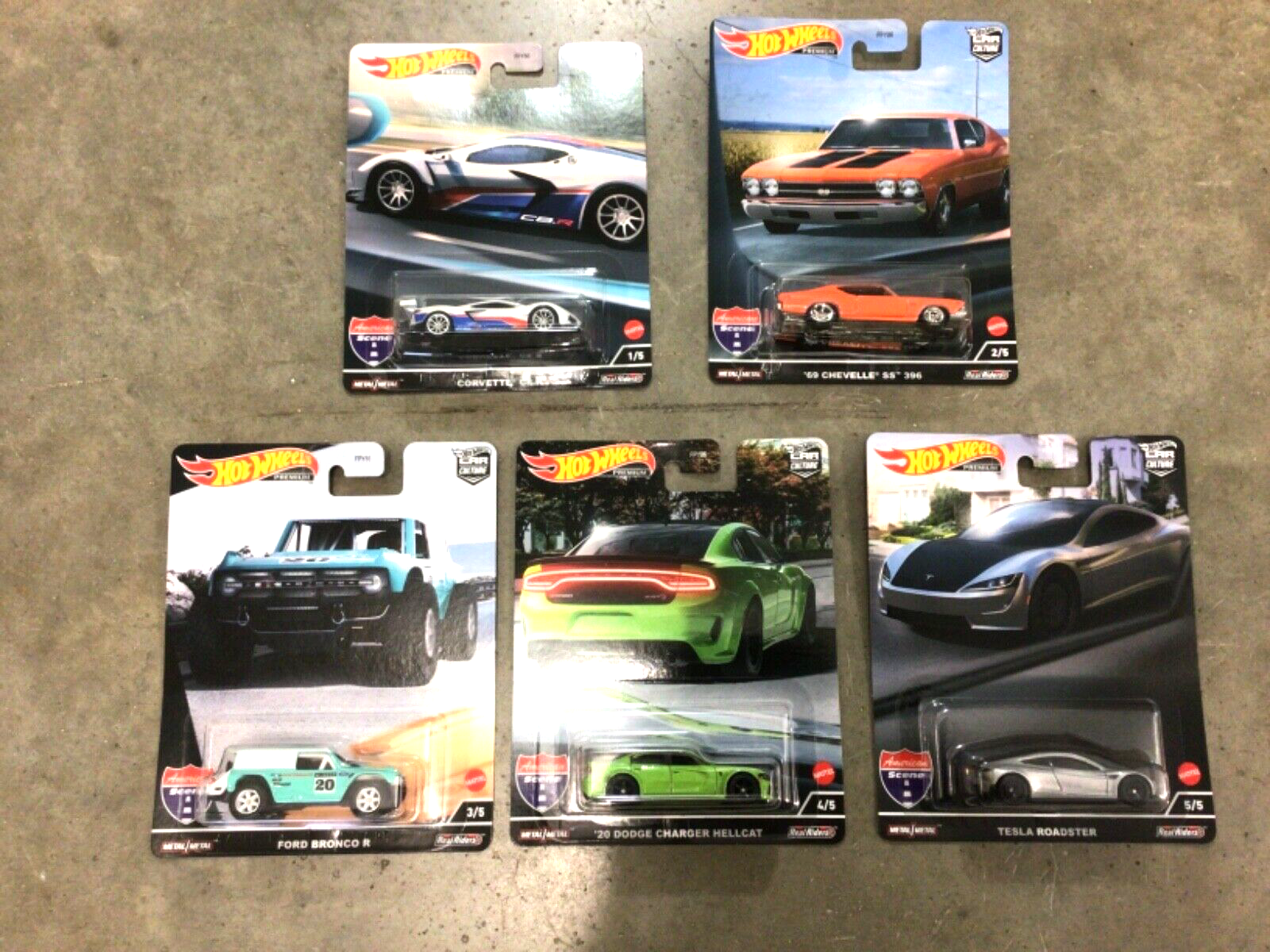ホットウィール カーカルチャー American Scene 5台セット Hot