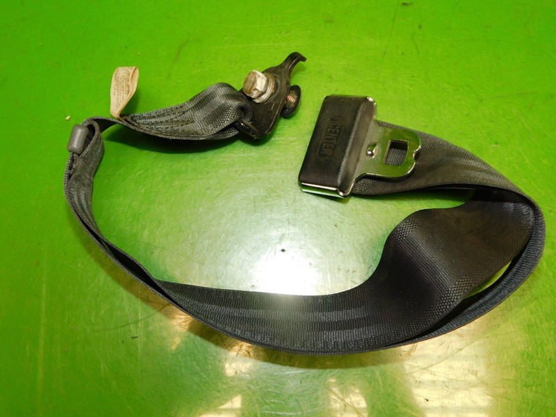 94-01 Integra OEM sedan rear back center lap seat belt strap black gray