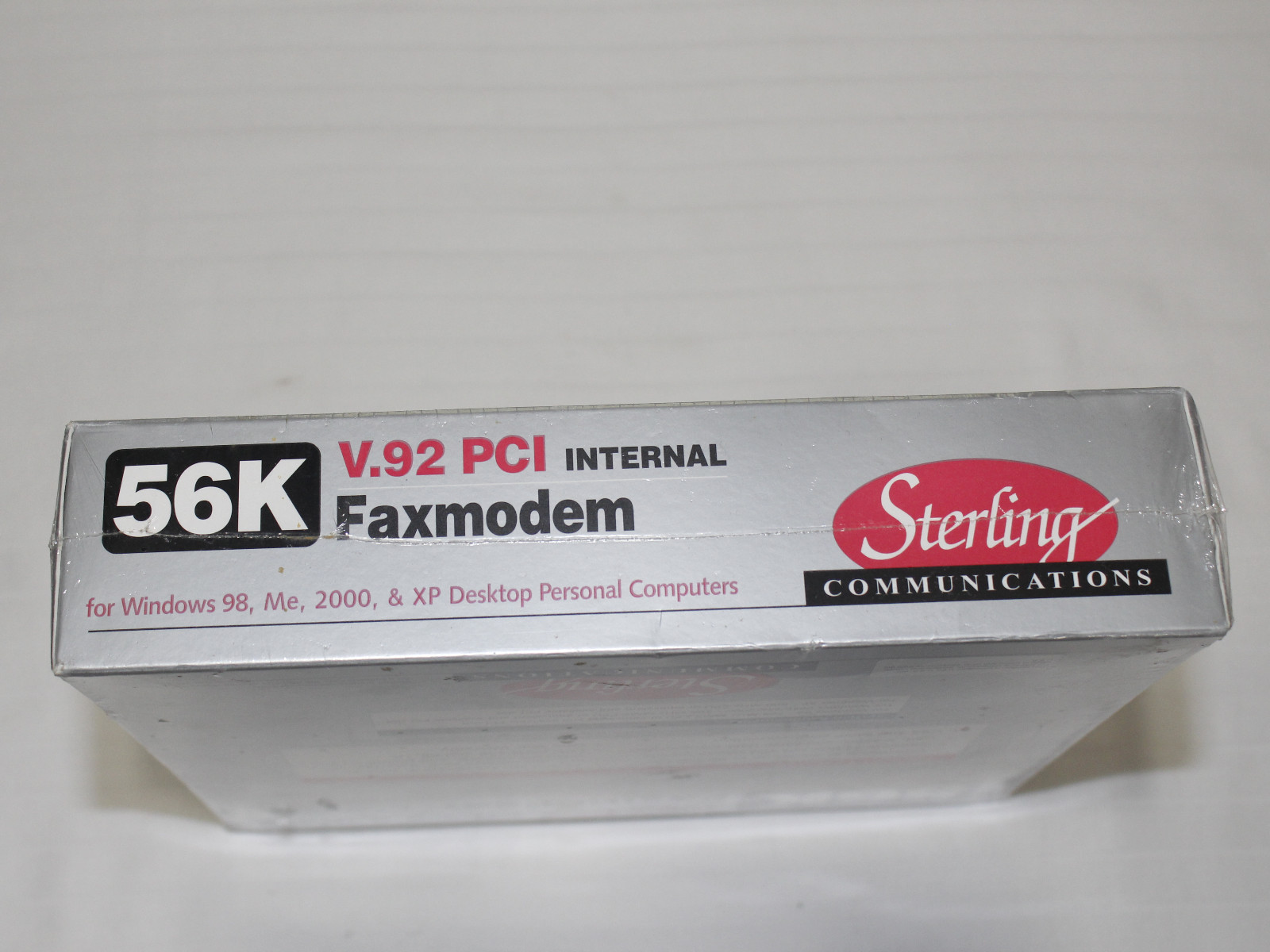 Sterling Communications 56K V.92 PCI Internal Fax Modem Windows 98,ME,2000 ,XP