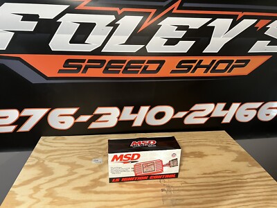 MSD 60143 Programmable Ignition Timing Control Box for LS LS1 LSX Engines Black