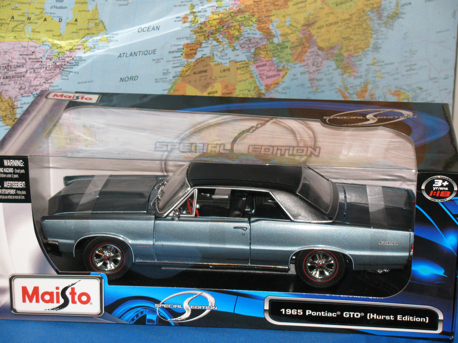 1/18 1965 PONTIAC GTO (Hurst Edition) MAISTO SPECIAL EDITION