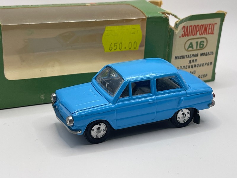 Zaz A16 Original Mega Rare Made In Cccp Volga Vaz 1/43 Novoexport Russian