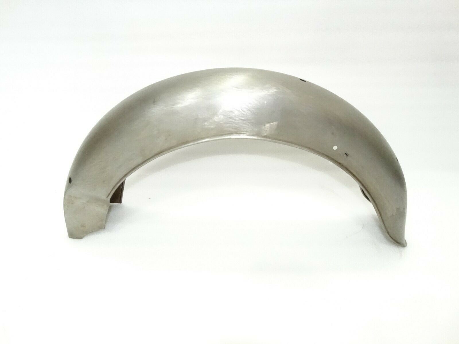 For NORTON FEATHERBED SLIMLINE REAR MUDGUARD RAW STEEL PRE-DRILLED 