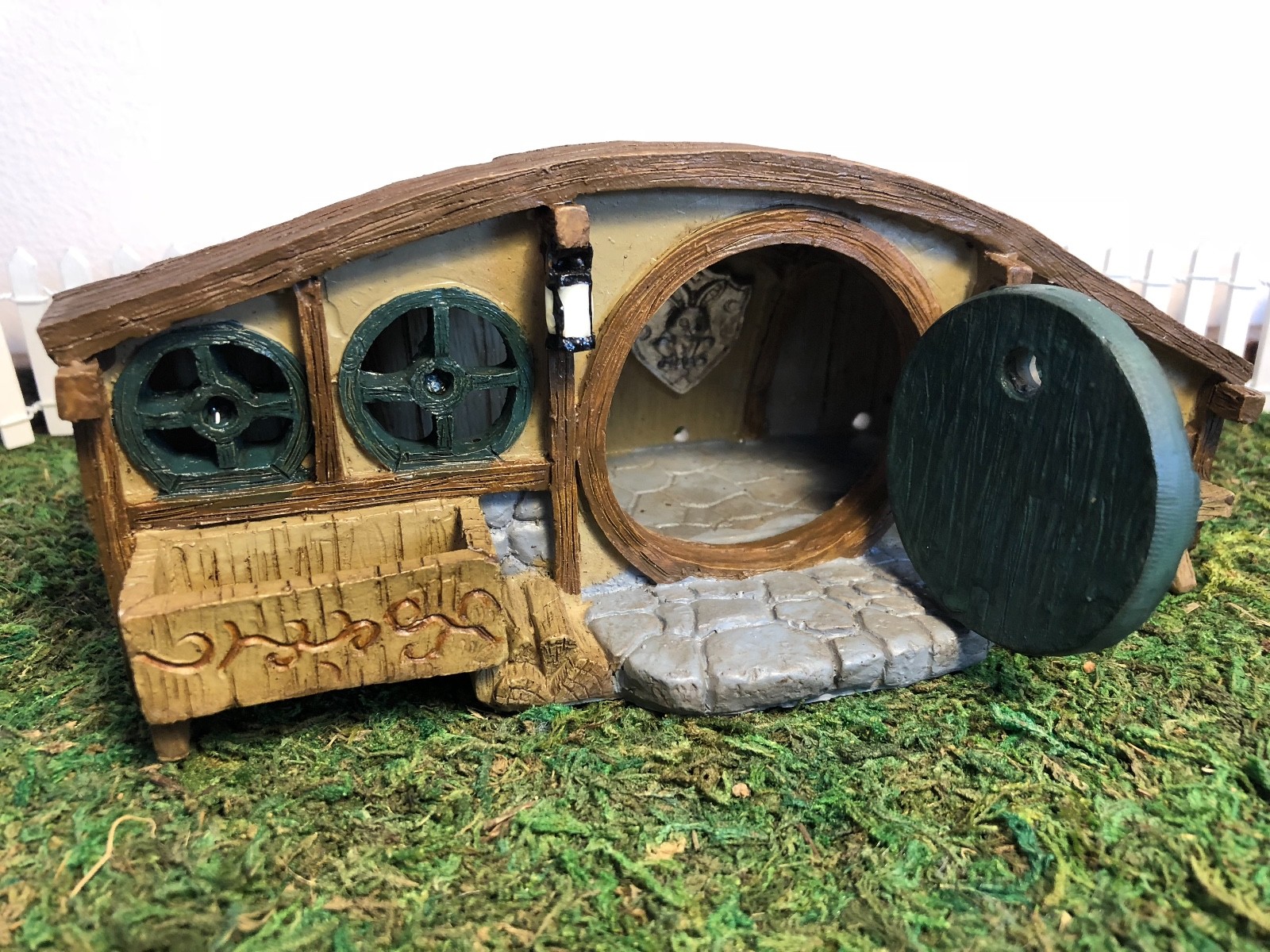 Fairy Garden Miniature Dollhouse Big Lot w/House, Fairies, Animals, Pond, Etc.