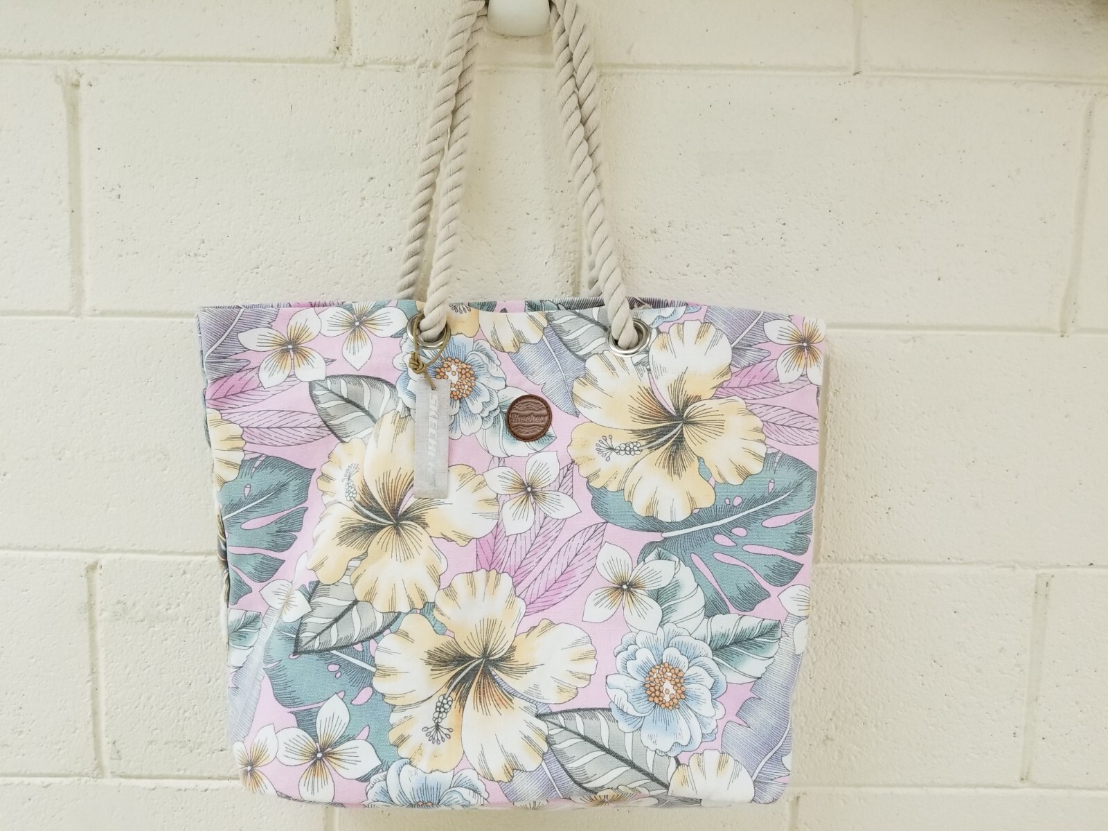SZ BLOCKPRINTS Small Tote トートバッグ 花柄 Flower エスゼット ブロックプリント/SZ Blockprints】のSHOPPER TOTE