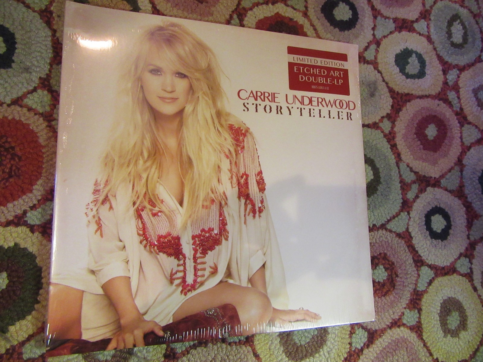 Rare CARRIE UNDERWOOD signed vinyl LP Storyteller NEW Autographed w/sealed copy