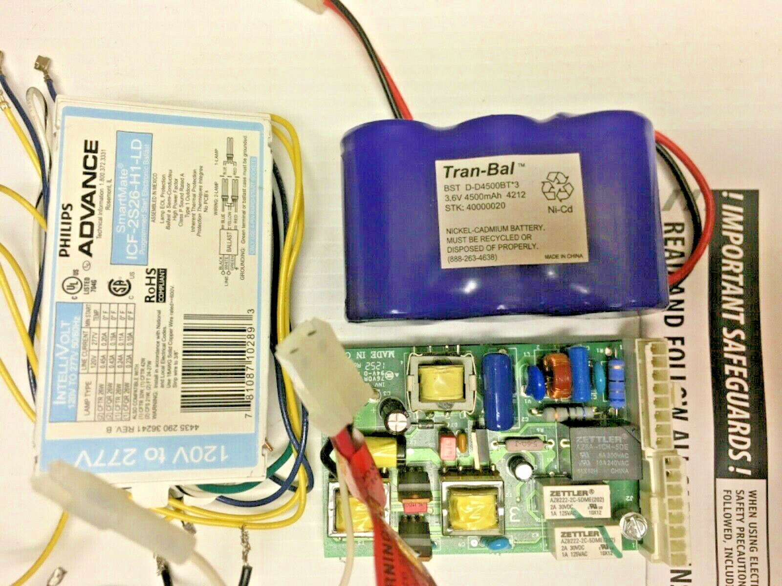 PHILIPS CF94GU CFL EMERGENCY BALLAST RETROFIT Kit