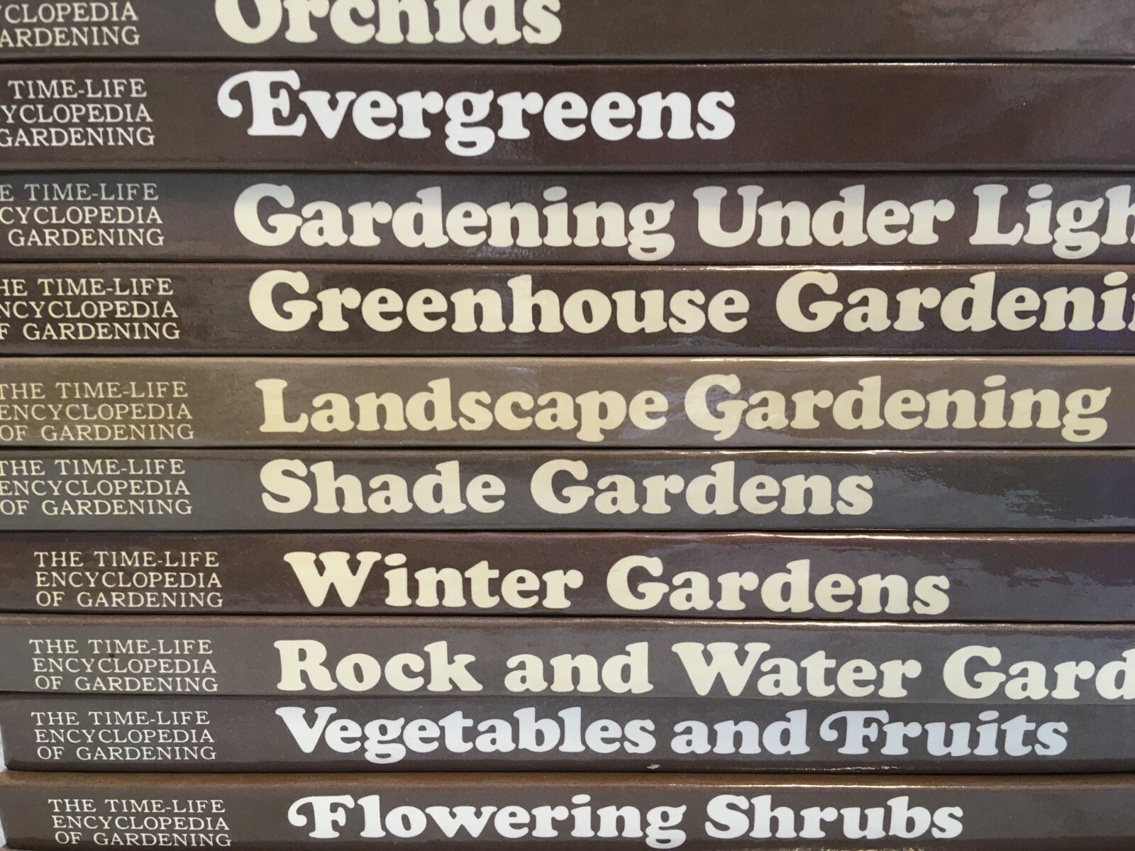 The Time Life Encyclopedia of Gardening 24 Books Indoor Outdoor Plants Gardens