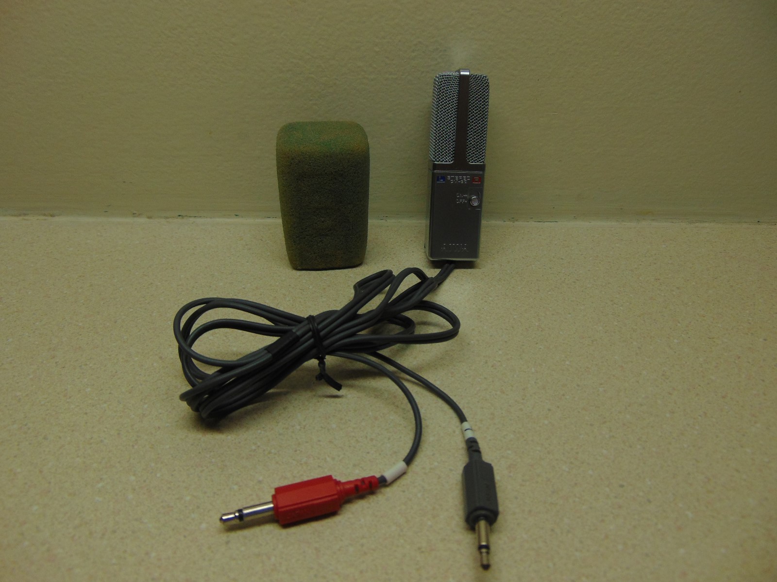 Vintage AIWA CM-30 Mini One-Point Stereo Condenser Microphone