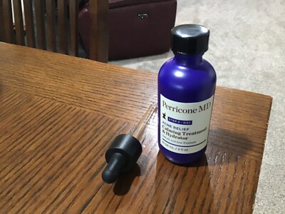 PERRICONE MD ACNE RELIEF CALMING TREATMENT & HYDRATOR W/ DROPPER 2 OZ FREE SHIP!