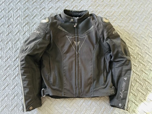 Dainese Super Speed TEX SPR Racing Motorcycle Jacket Size 52