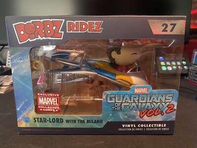 Guardians of the Galaxy Star Lord Funko Dorbz Ridez - Collector Corps Exclusive