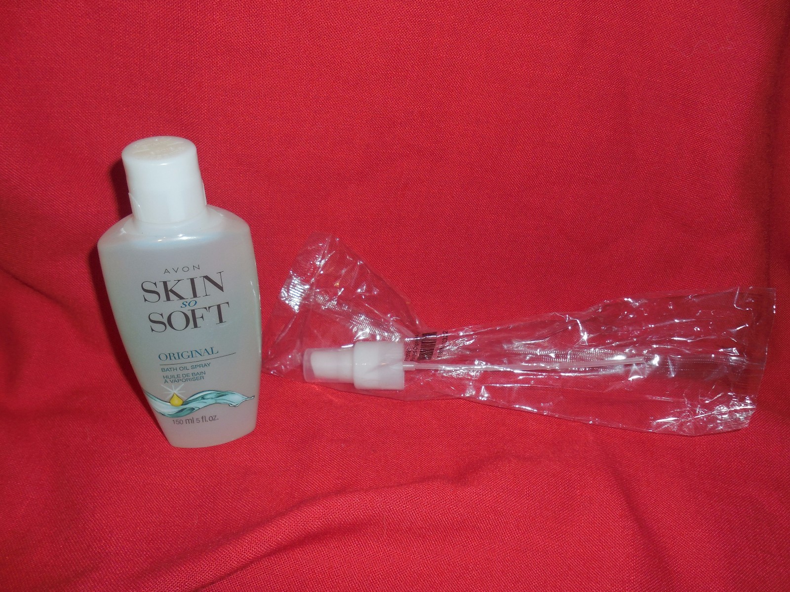 Avon bath oil spray Skin So Soft new/sealed 5 fl oz original scent